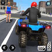 Скачать ATV Quad City Bike Simulator 2020: игры в такси - Мод безлимитные монеты RUS версия 20.1 бесплатно apk на Андроид