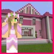 Скачать Princess House Pink Map For MCPE - Мод меню RUS версия 1 бесплатно apk на Андроид