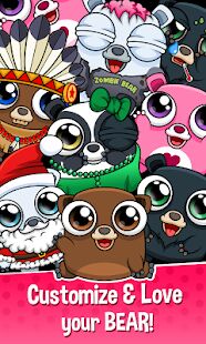 Скачать Happy Bear - Virtual Pet Game - Мод много денег Русская версия 1.21 бесплатно apk на Андроид