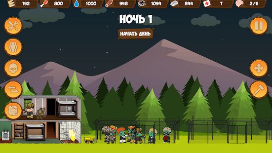 Скачать Zombie Forest HD: Survival - Мод безлимитные монеты RU версия 1.36 бесплатно apk на Андроид