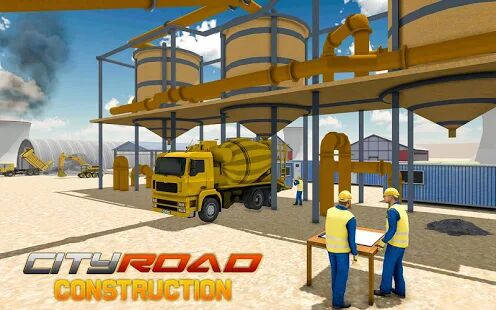 Скачать Дорожно-строительные машины Mega Builders Game - Разблокированная RUS версия 1.0.5 бесплатно apk на Андроид