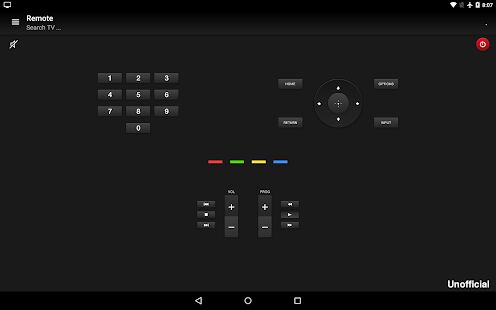Скачать Сони дистанционного ТВ - Открты функции RUS версия 4.6.2 бесплатно apk на Андроид