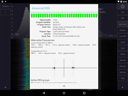 Скачать SDR Touch -Живое оффлайн радио - Без рекламы RUS версия 2.72 бесплатно apk на Андроид
