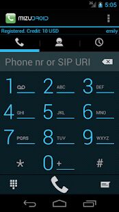 Скачать MizuDroid SIP VOIP Softphone - Без рекламы RU версия 3.4.29 бесплатно apk на Андроид