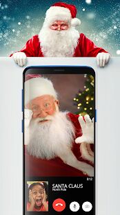 Скачать Санта-Клаус видео звонок (розыгрыш) - Максимальная RUS версия 2.0 бесплатно apk на Андроид