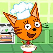 Скачать Три Кота Кухня Игры Готовить Еду! Игры Готовка Еды - Мод открытые уровни RU версия 2.5.9 бесплатно apk на Андроид
