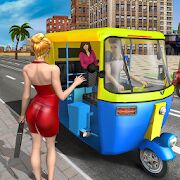 Скачать Modern Rickshaw Driving Simulator - New Games 3D - Мод открытые уровни Русская версия 1.8.3 бесплатно apk на Андроид