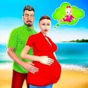 Скачать виртуальная беременная мама: семейный симулятор - Мод меню Русская версия 1.0 бесплатно apk на Андроид