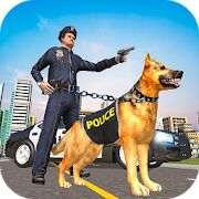 City Police Dog Simulator, 3D Police Dog Game 2020