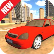 Скачать Car Simulator Driving : Lada Priora Tuning - Мод открытые уровни RUS версия 2.3 бесплатно apk на Андроид