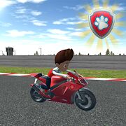 Paw Ryder Moto Patrol Race 3D