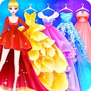 Принцессы моды платье - макияж игра