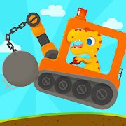 Скачать Динозаврик Землекоп 3 - Детский грузовик - Мод меню RUS версия 1.1.3 бесплатно apk на Андроид
