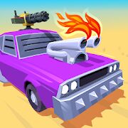 Скачать Desert Riders - Car Battle Game - Мод открытые покупки RU версия 1.2.7 бесплатно apk на Андроид