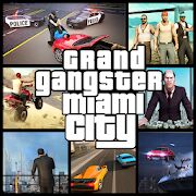 Скачать Grand Gangster Miami City Auto Theft - Мод открытые покупки RUS версия 2.6 бесплатно apk на Андроид