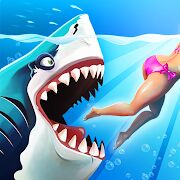 Скачать Hungry Shark World - Мод открытые покупки Русская версия 4.2.0 бесплатно apk на Андроид