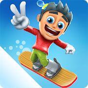 Скачать Ski Safari 2 - Мод открытые уровни RUS версия Зависит от устройства бесплатно apk на Андроид