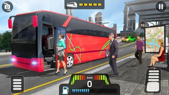 Скачать Bus Simulator Bus Game Free: PVP Games - Мод много монет RU версия 1.2.5 бесплатно apk на Андроид