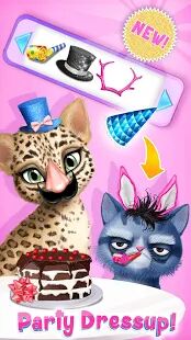 Скачать Cat Hair Salon Birthday Party - Virtual Kitty Care - Мод открытые покупки RUS версия 8.0.80007 бесплатно apk на Андроид