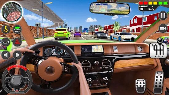 Скачать город вождение школа имитатор автомобиль стоянка - Мод открытые уровни RUS версия 4.9 бесплатно apk на Андроид