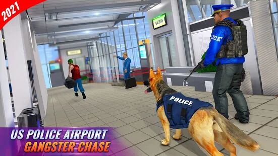 Скачать Преступная погоня за собакой в аэропорту - Мод меню RUS версия 3.8 бесплатно apk на Андроид