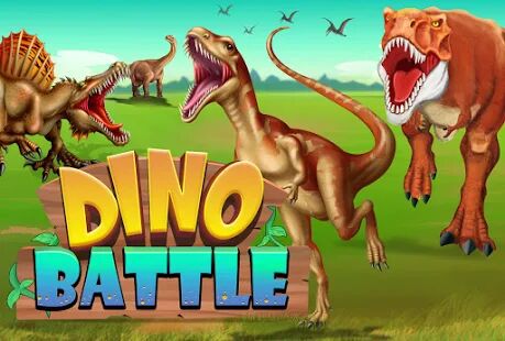Скачать Dino Battle - Мод безлимитные монеты RUS версия 11.69 бесплатно apk на Андроид