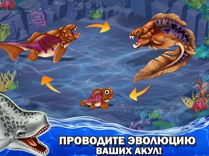 Скачать Shark World - Мод меню Русская версия 11.92 бесплатно apk на Андроид