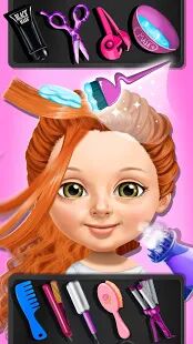 Скачать Sweet Baby Girl Beauty Salon 3 - Hair, Nails & Spa - Мод безлимитные монеты RU версия 4.0.20005 бесплатно apk на Андроид