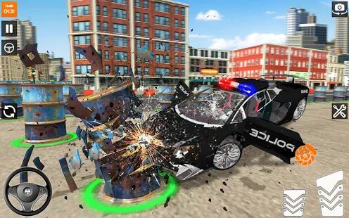 Скачать автокатастрофа полицейские погони - Мод много денег Русская версия 1.0.4 бесплатно apk на Андроид