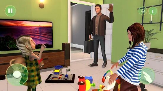 Скачать Family Simulator - Virtual Mom Game - Мод безлимитные монеты RU версия 2.4 бесплатно apk на Андроид