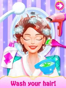 Скачать Spa Day Makeup Artist: Makeover Salon Girl Games - Мод безлимитные монеты RUS версия 1.9 бесплатно apk на Андроид