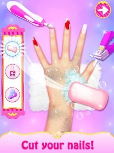 Скачать Spa Day Makeup Artist: Makeover Salon Girl Games - Мод безлимитные монеты RUS версия 1.9 бесплатно apk на Андроид