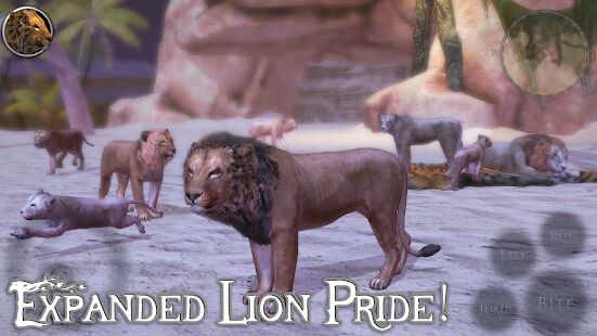 Скачать Ultimate Lion Simulator 2 - Мод безлимитные монеты RU версия 1.2 бесплатно apk на Андроид