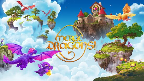 Скачать Merge Dragons! - Мод открытые уровни Русская версия 6.2.0 бесплатно apk на Андроид