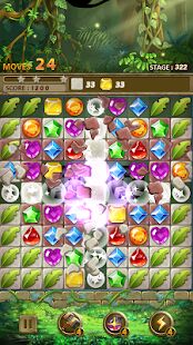 Скачать Jewels Jungle : Match 3 Puzzle - Мод меню RU версия 1.9.1 бесплатно apk на Андроид
