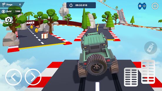 Скачать Car Stunts 3D Free - Extreme City GT Racing - Мод безлимитные монеты RUS версия 0.3.7 бесплатно apk на Андроид