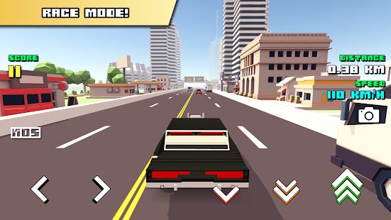 Скачать Blocky Car Racer - бесплатная гоночная игра - Мод меню RU версия 1.33 бесплатно apk на Андроид