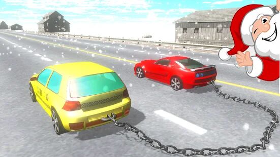 Скачать Chained Cars Against Ramp 3D - Free Racing Game - Мод открытые уровни RUS версия Зависит от устройства бесплатно apk на Андроид