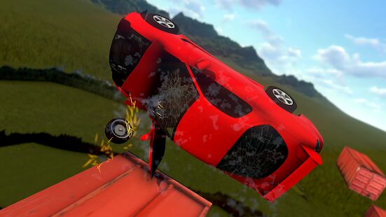 Скачать WDAMAGE : Car Crash Engine - Мод открытые покупки RUS версия 142 бесплатно apk на Андроид