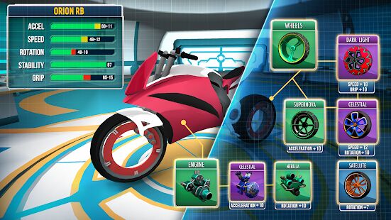 Скачать Gravity Rider: игра-симулятор мотокросса - Мод меню RUS версия 1.18.4 бесплатно apk на Андроид