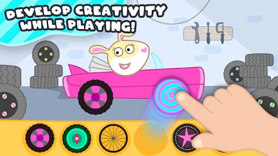Скачать Racing Cars for Kids - Мод открытые уровни RUS версия 4.4 бесплатно apk на Андроид