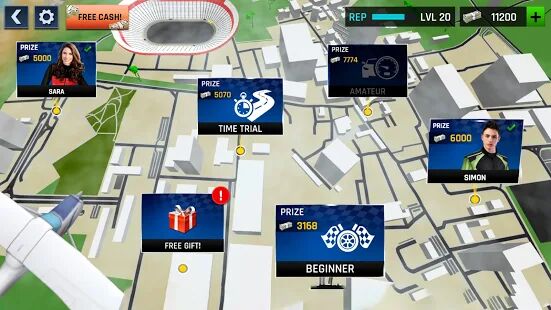 Скачать Игра Уличные Гонки на скорость: гоночные машины 3D - Мод меню RUS версия 1.5 бесплатно apk на Андроид