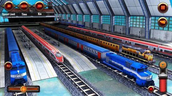 Скачать Train Racing Games 3D 2 Player - Мод много монет Русская версия 8.1 бесплатно apk на Андроид