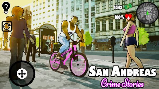 Скачать San Andreas Crime Stories - Мод меню RU версия 1.0 бесплатно apk на Андроид