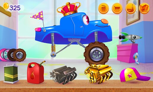 Скачать Funny Racing Cars (Веселые гоночные автомобили) - Мод много денег RUS версия 1.27 бесплатно apk на Андроид