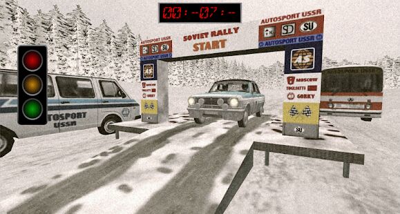 Скачать Soviet Rally - Мод много денег RU версия 1.04 бесплатно apk на Андроид
