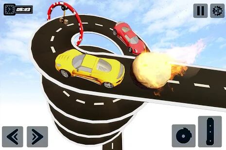 Скачать Impossible GT Car Driving Tracks: Big Car Jumps - Мод открытые покупки Русская версия 1.0 бесплатно apk на Андроид