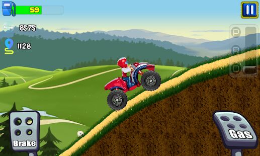 Скачать Paw Ryder ATV Climb Racing - Мод безлимитные монеты RUS версия 4.0 бесплатно apk на Андроид