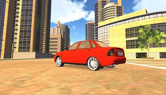 Скачать Car Simulator Driving : Lada Priora Tuning - Мод открытые уровни RUS версия 2.3 бесплатно apk на Андроид