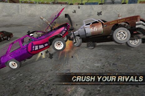 Скачать Demolition Derby: Crash Racing - Мод меню RU версия 1.4.1 бесплатно apk на Андроид